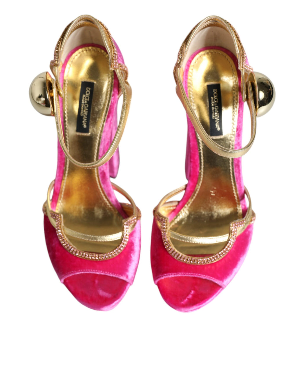 Dolce & Gabbana Pink Platforms for Women detail view