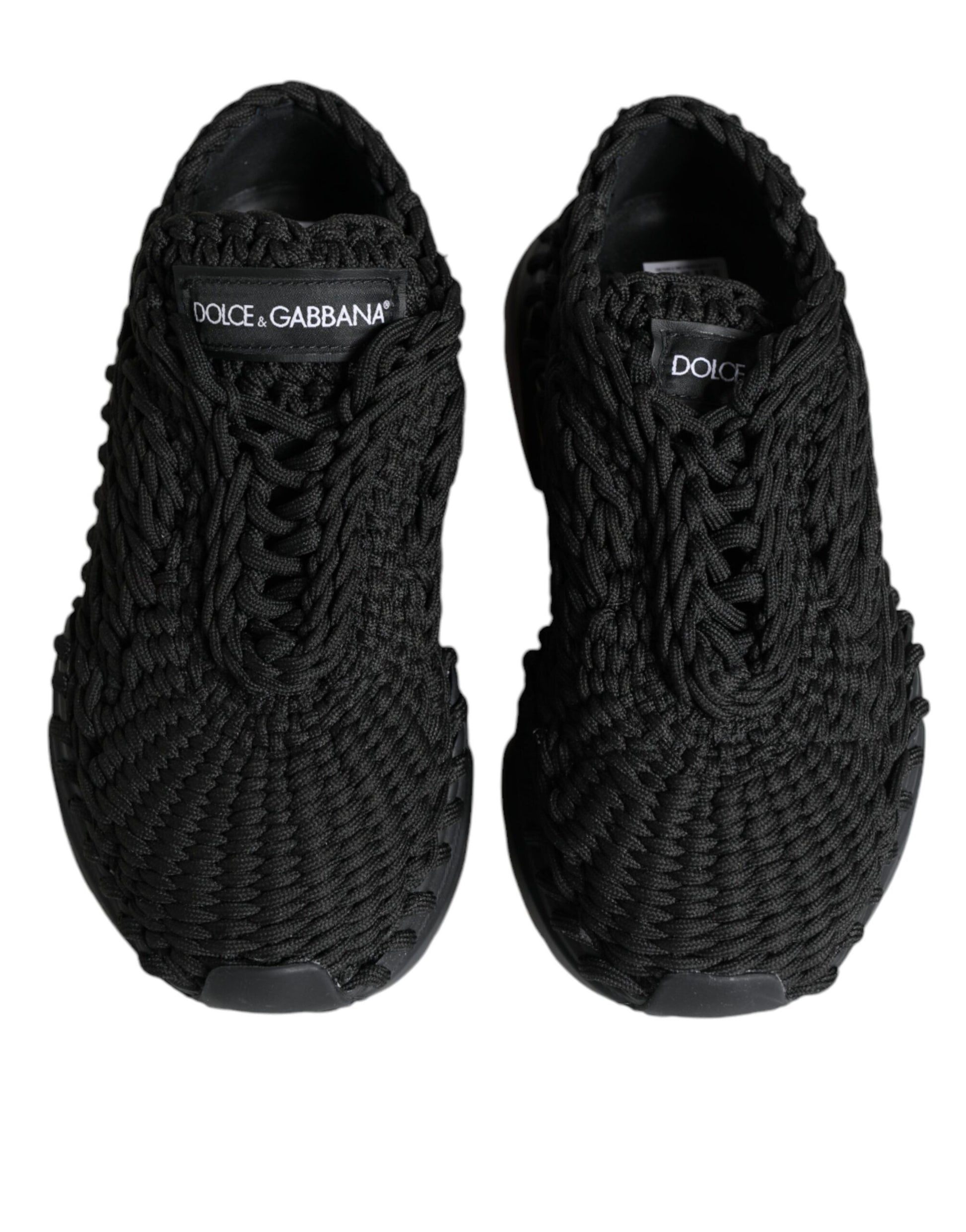 Dolce & Gabbana Black Low Top Sneakers for Women alternate view