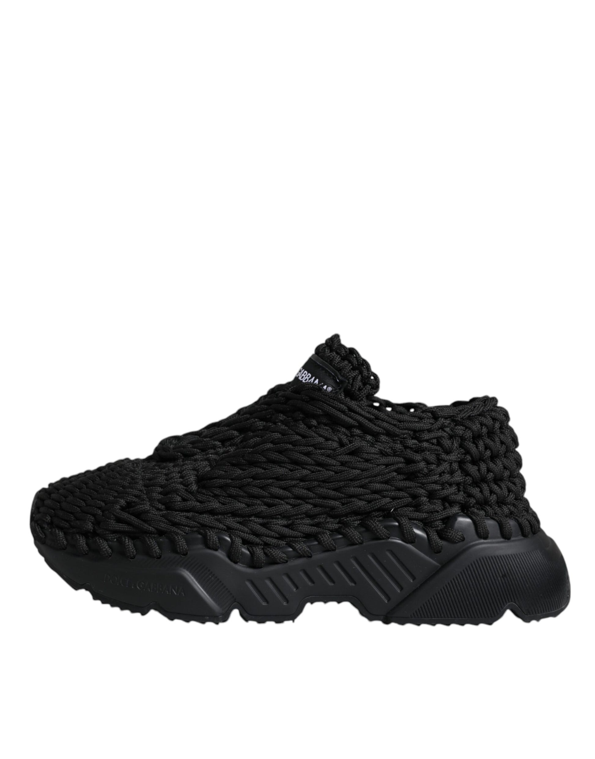 Dolce & Gabbana Black Low Top Sneakers for Women additional view