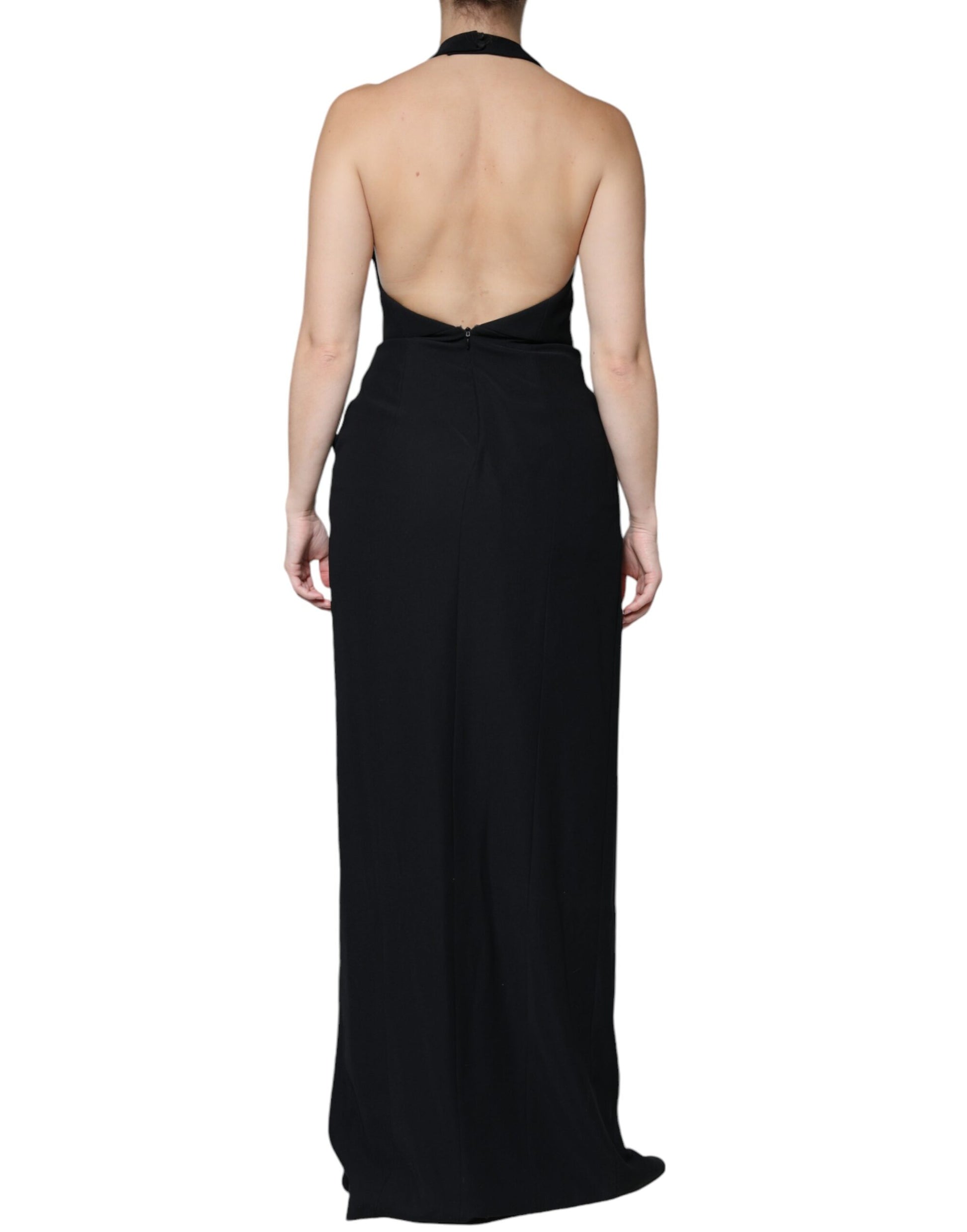 Emporio Armani Black Sleeveless for Women side view