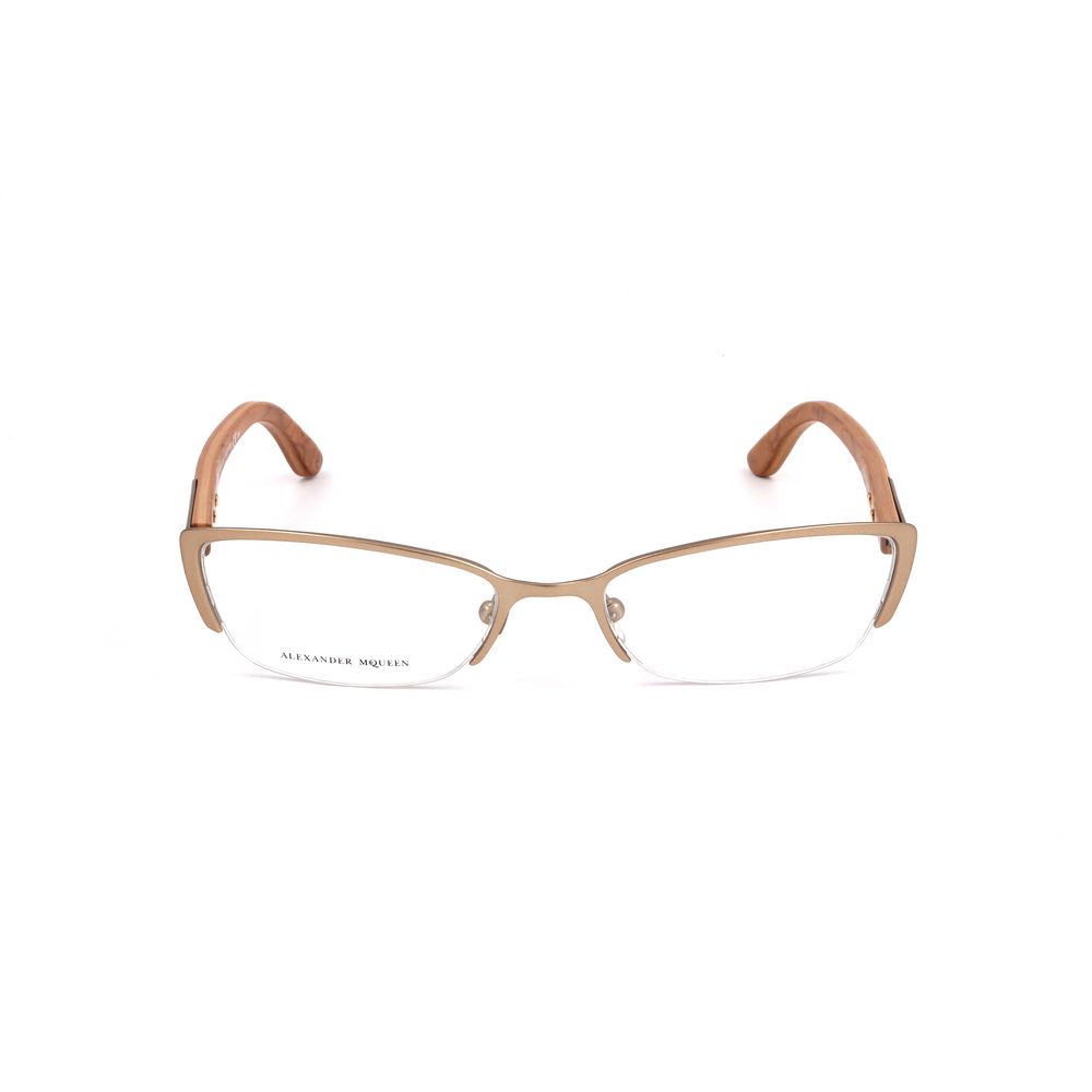 Alexander McQueen Brown Glasses Frames for Women