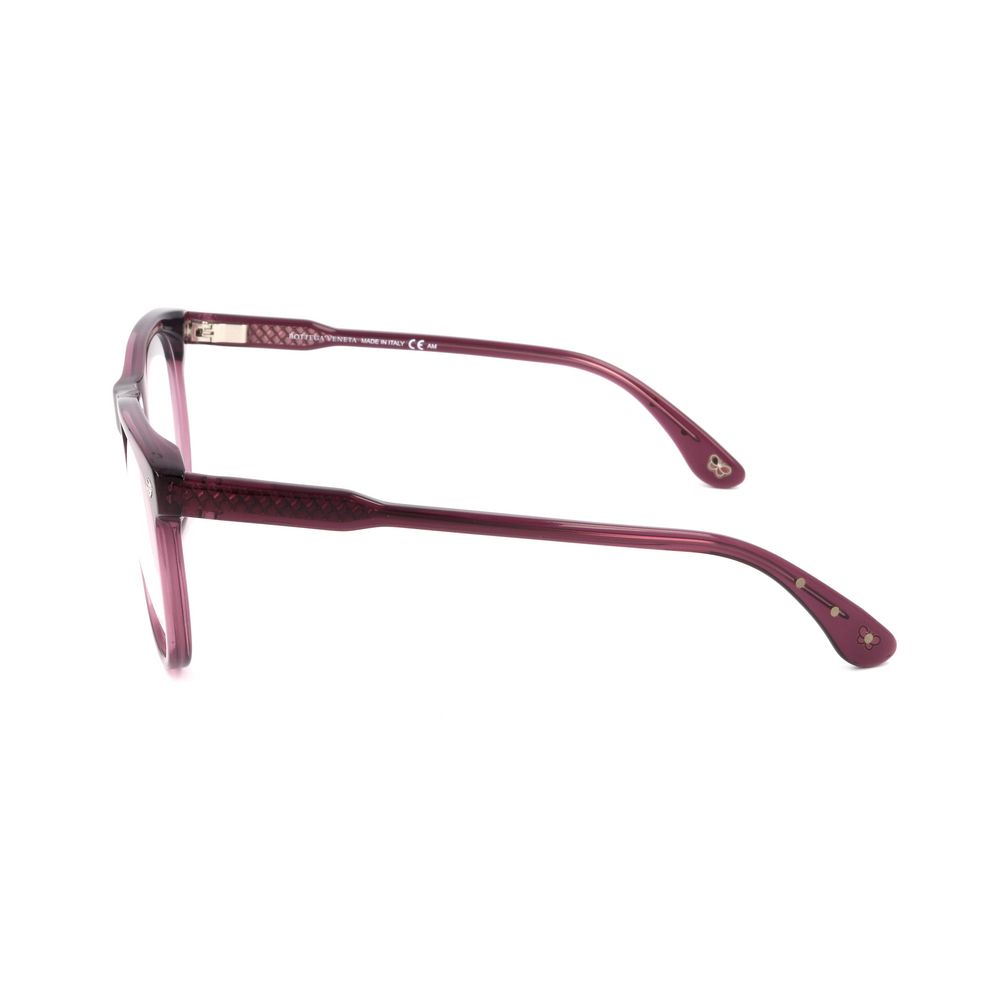 Bottega Veneta Purple Glasses Frames Unisex detail view
