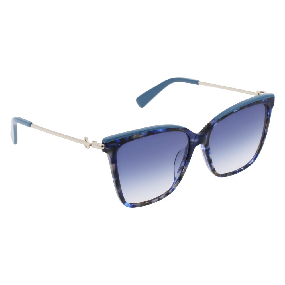 Longchamp – Blaue Acetat-Sonnenbrille