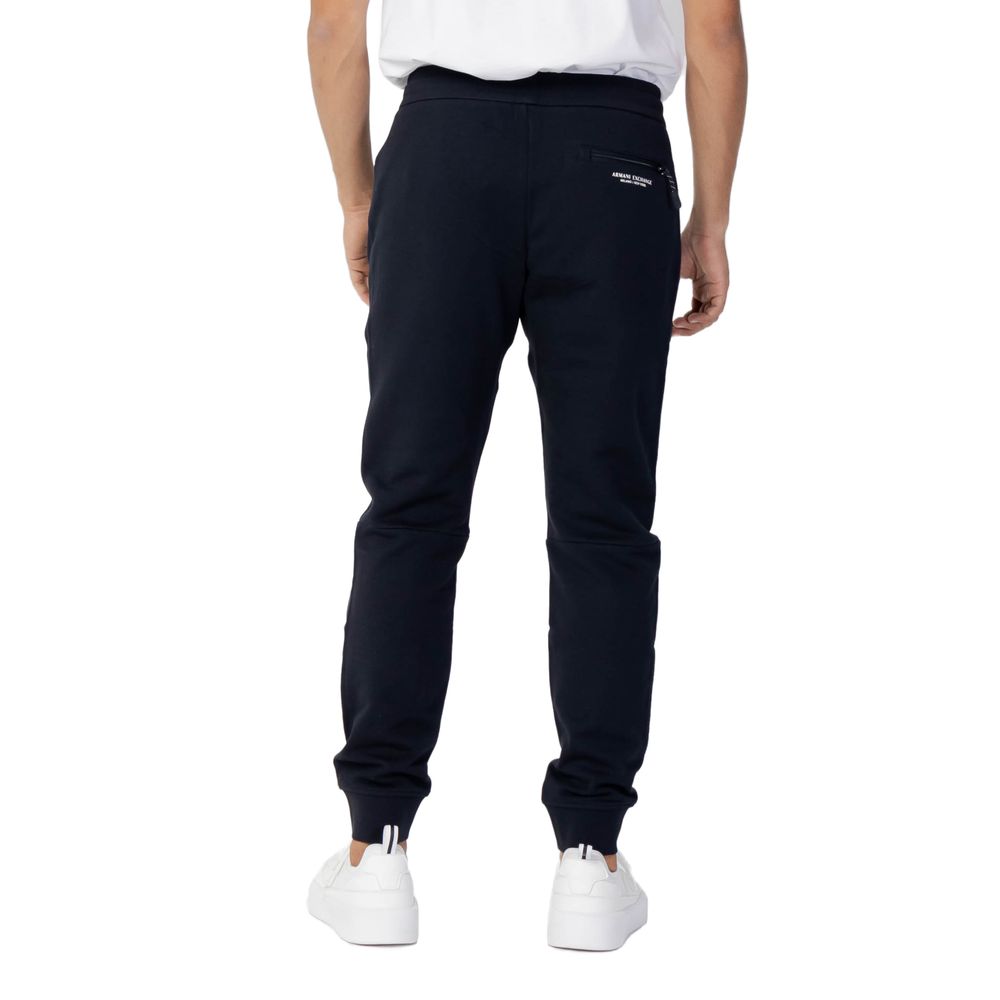 Armani Exchange Blue Joggers for Men alternate view