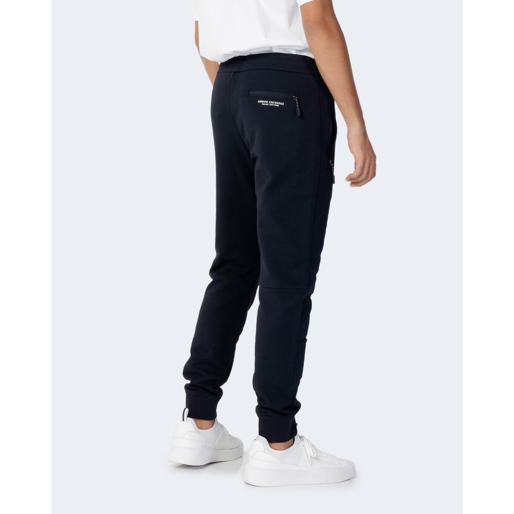 Armani Exchange Blue Joggers for Men detail view