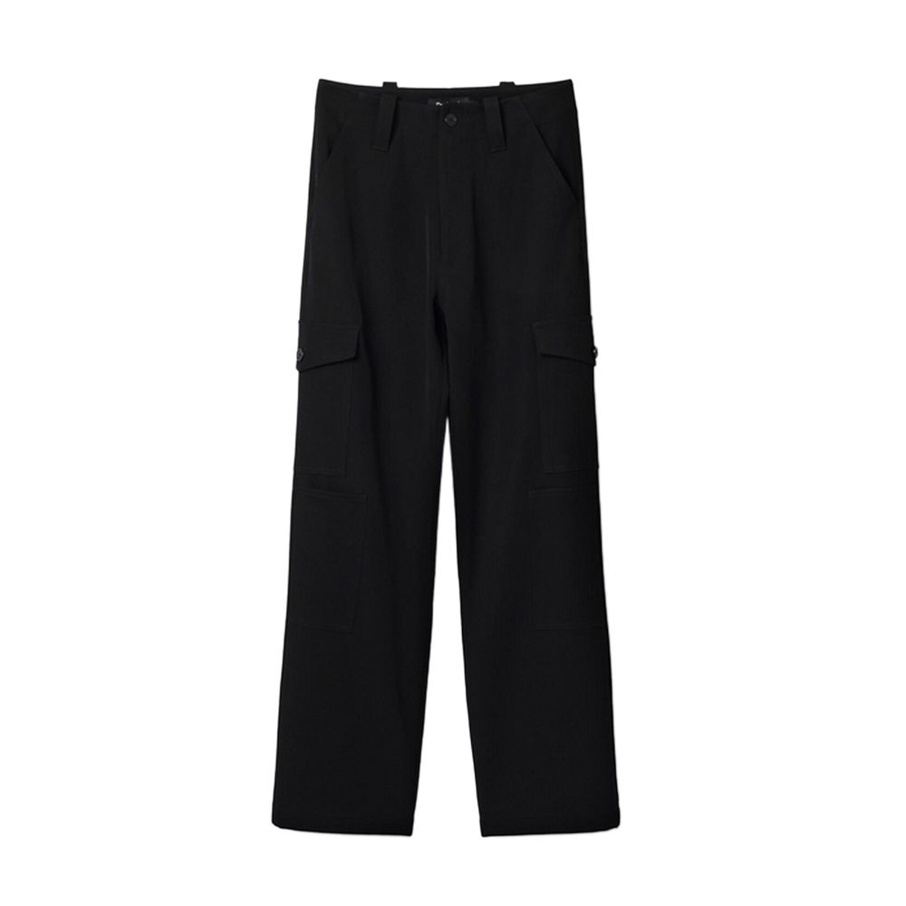 Desigual – Schwarze, kurze Hose aus Polyester