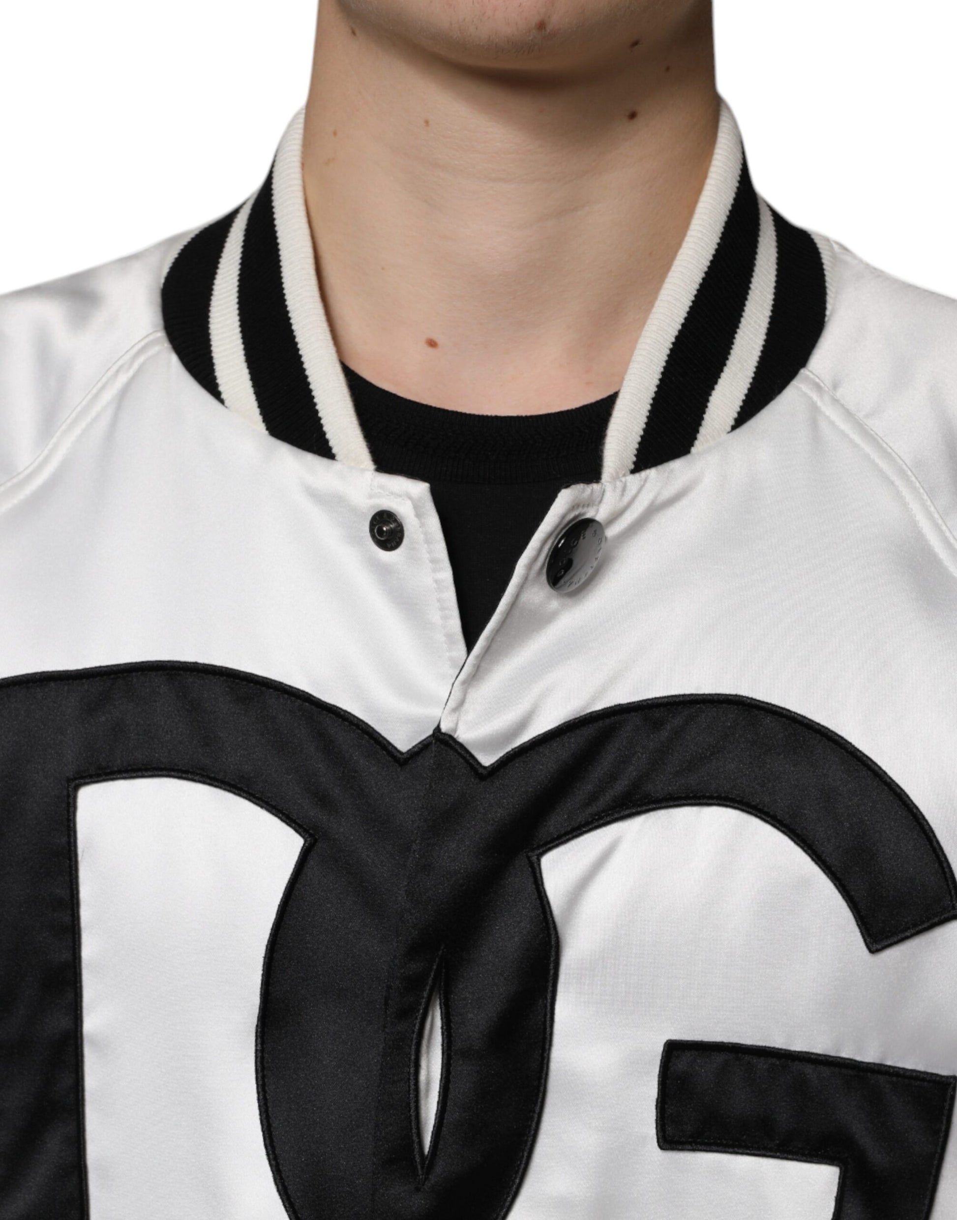 Dolce & Gabbana White Bomber for Men additional view