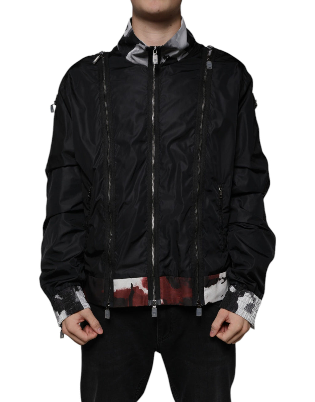 Dolce & Gabbana Black Bomber for Men