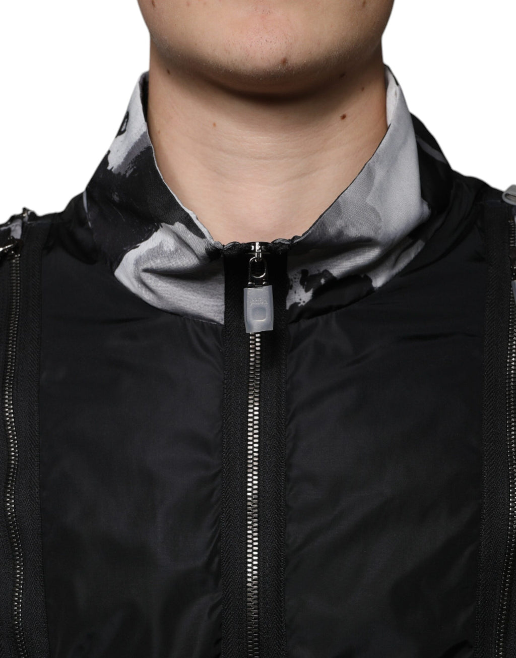 Dolce & Gabbana Black Bomber for Men additional view