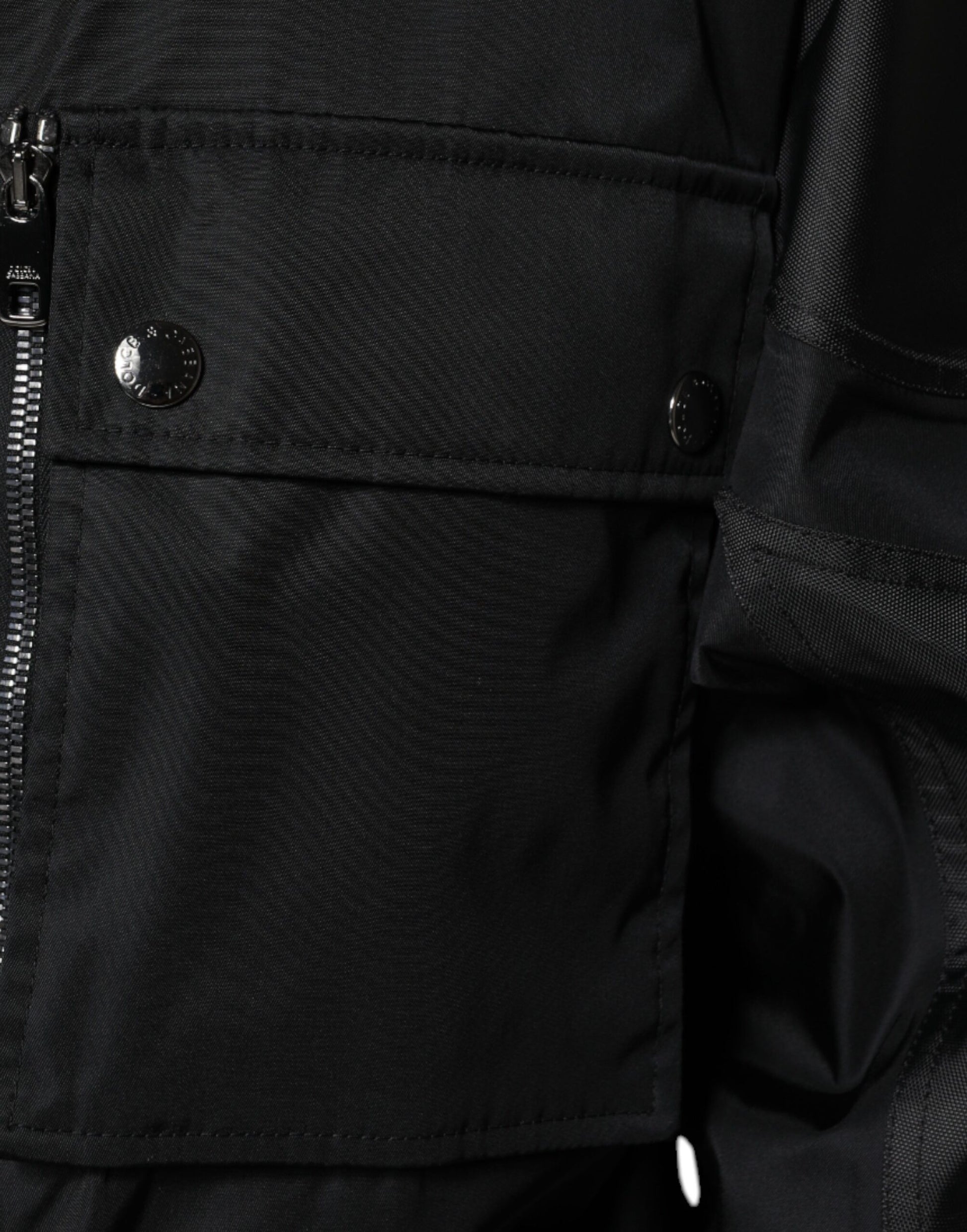 Dolce & Gabbana Black Parkas for Men additional view