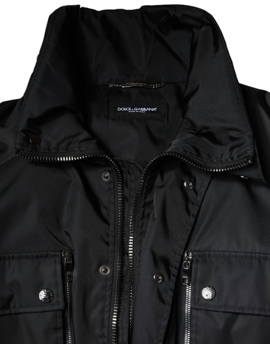 Dolce & Gabbana Black Parkas for Men additional view