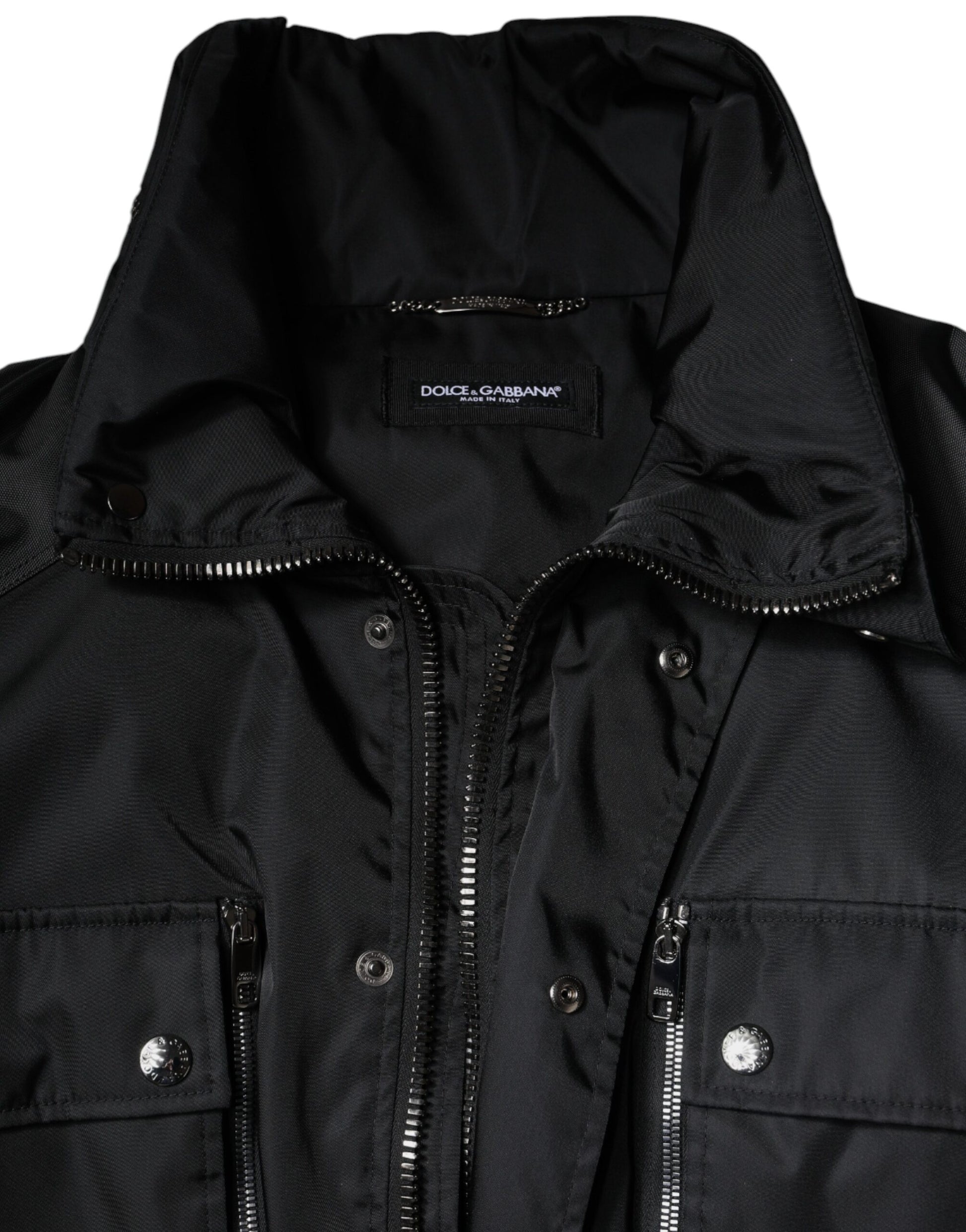 Dolce & Gabbana Black Parkas for Men additional view