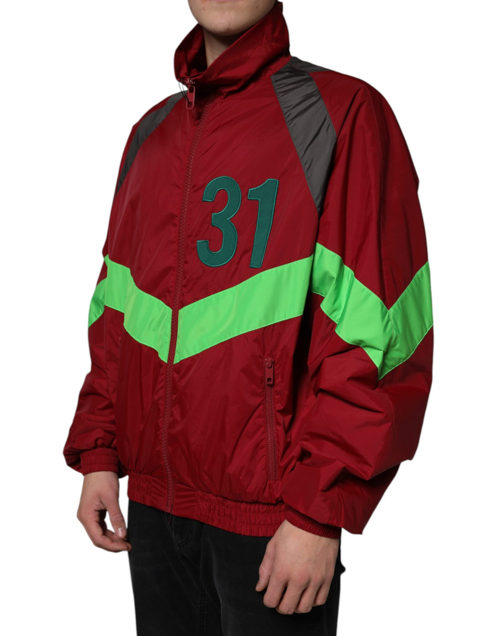Dolce & Gabbana Multicolor Shell Jacket for Men detail view