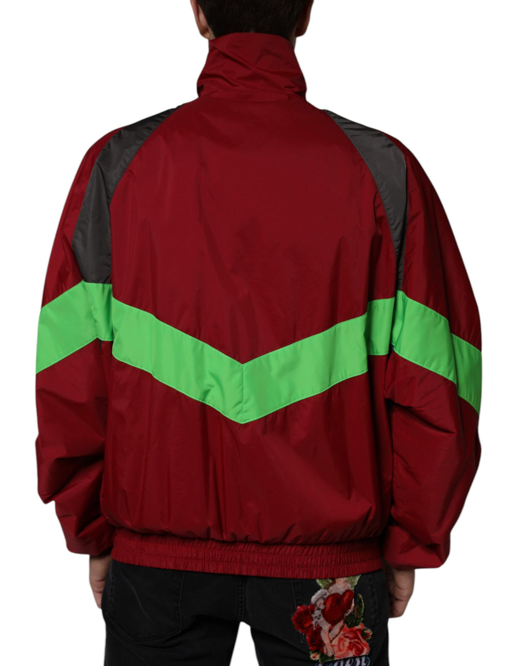 Dolce & Gabbana Multicolor Shell Jacket for Men side view