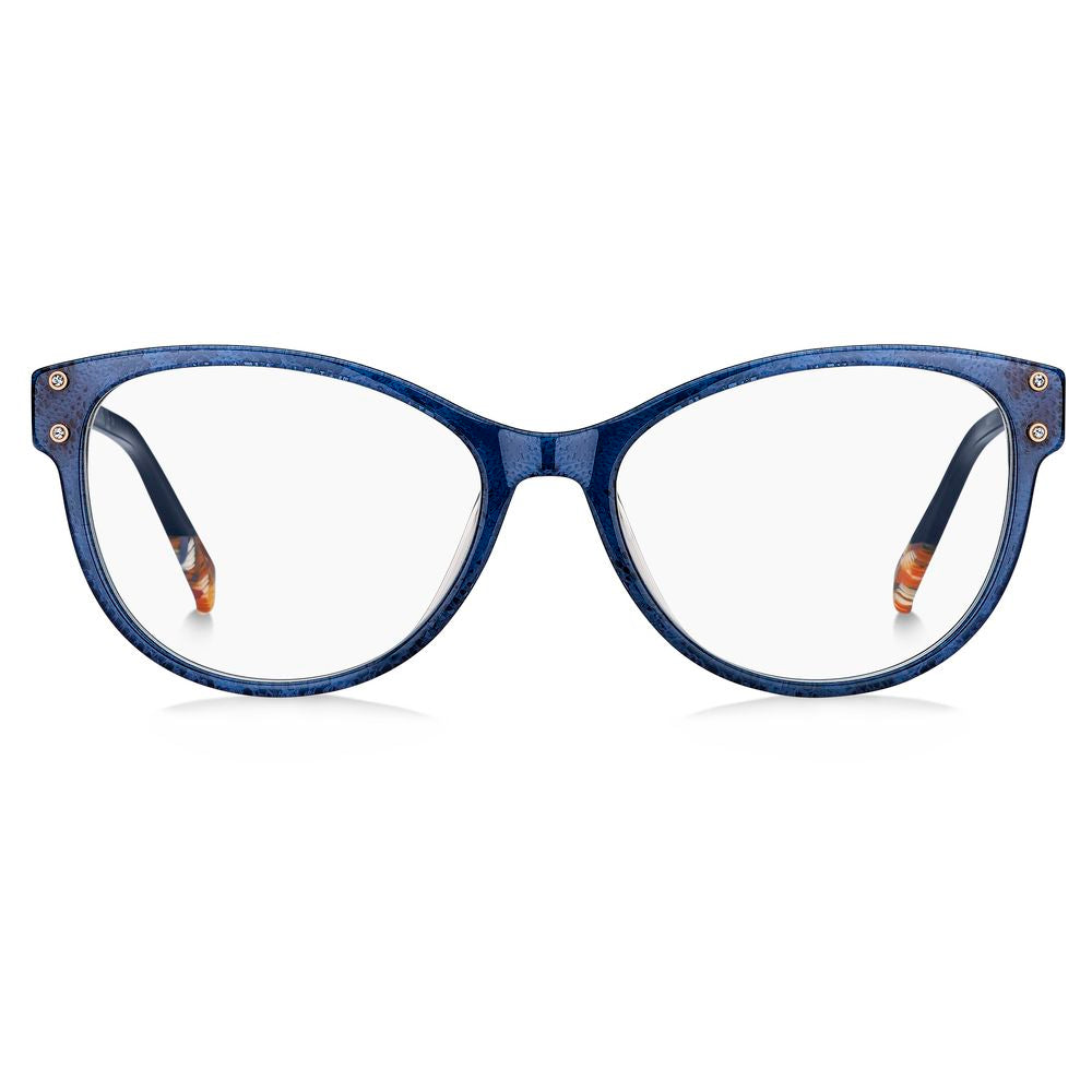 Lunettes Missoni en acétate bleu (monture)