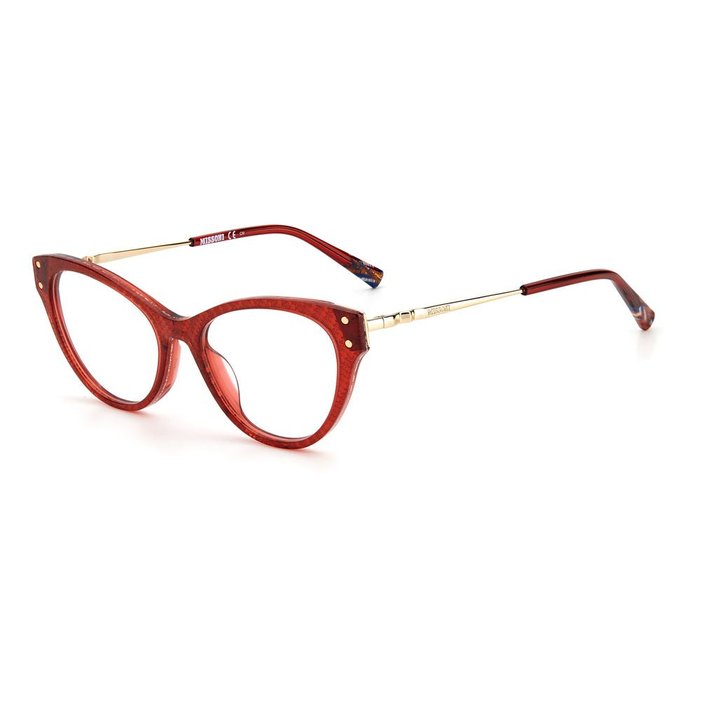 Missoni Red Glasses Frames for Women