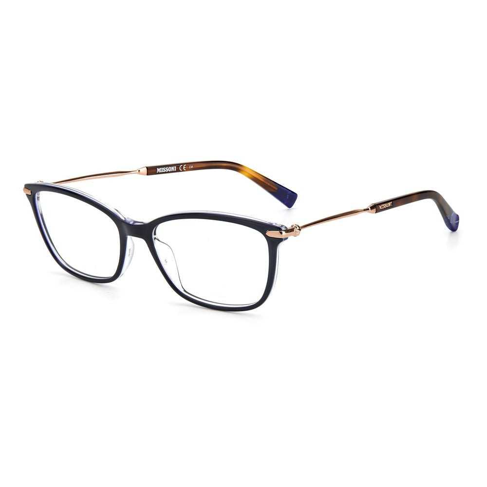 Lunettes Missoni en acétate bleu (monture)
