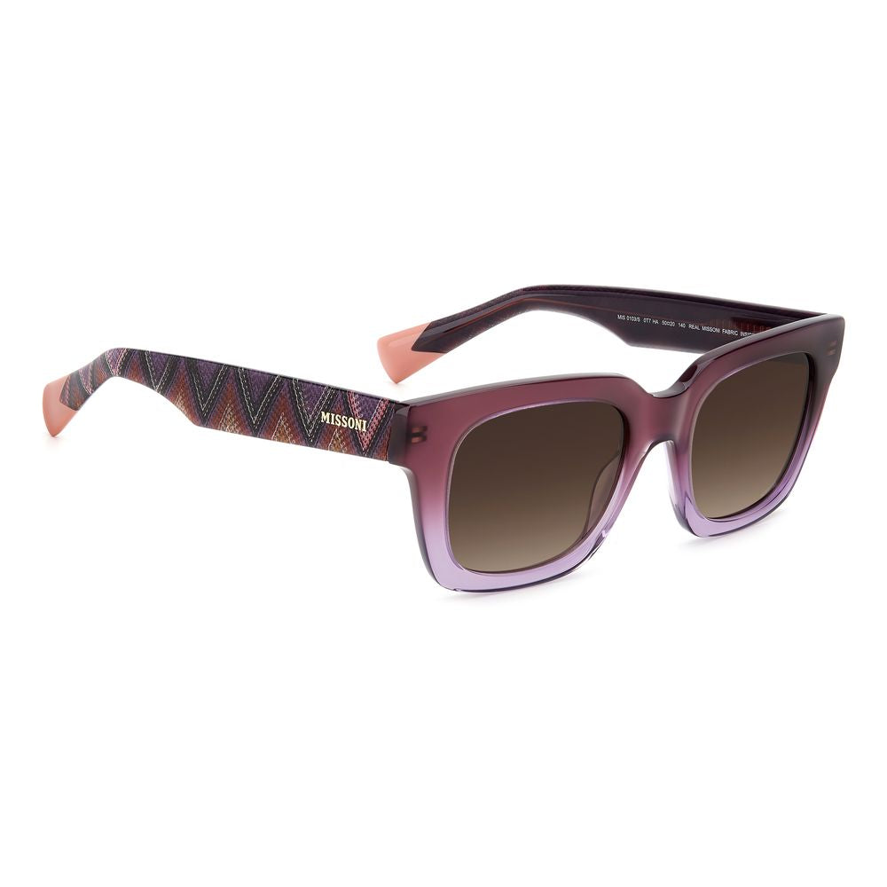 Missoni Purple Sunglasses for Women detail view