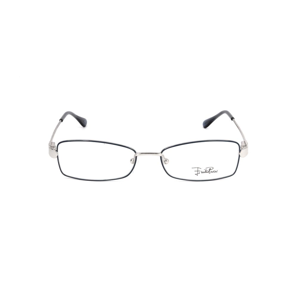 Emilio Pucci Silver Glasses Frames for Women alternate view