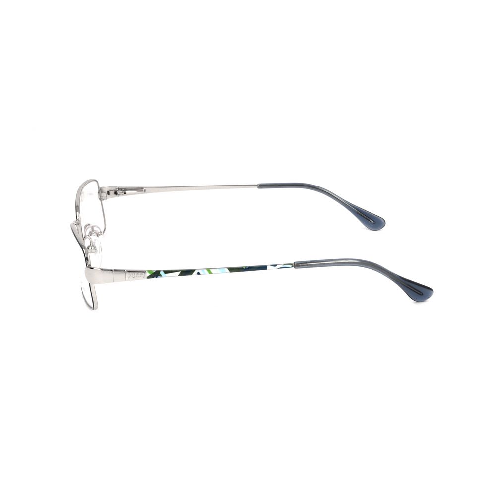 Emilio Pucci Silver Glasses Frames for Women detail view