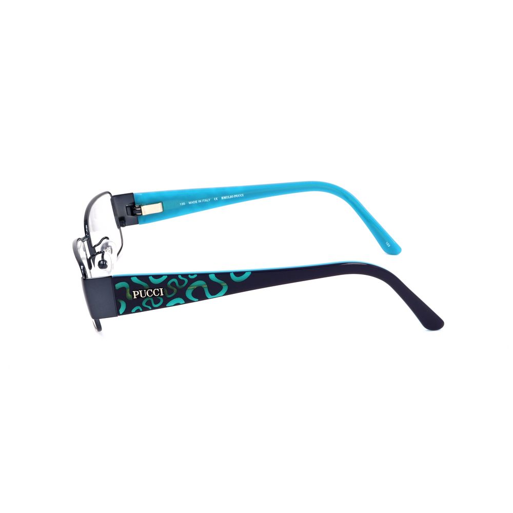 Emilio Pucci Blue Glasses Frames for Women detail view