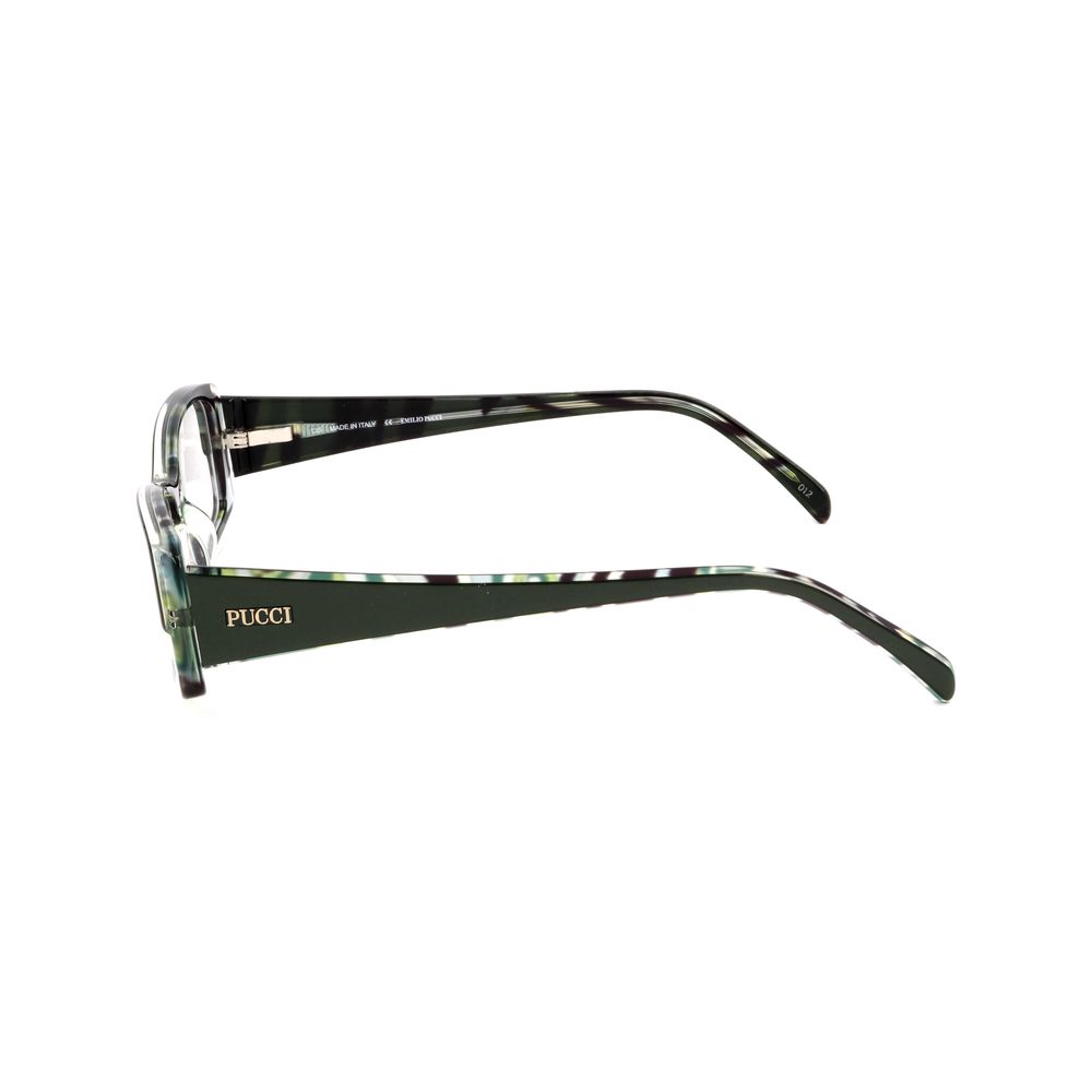 Emilio Pucci Grey Glasses Frames for Women detail view
