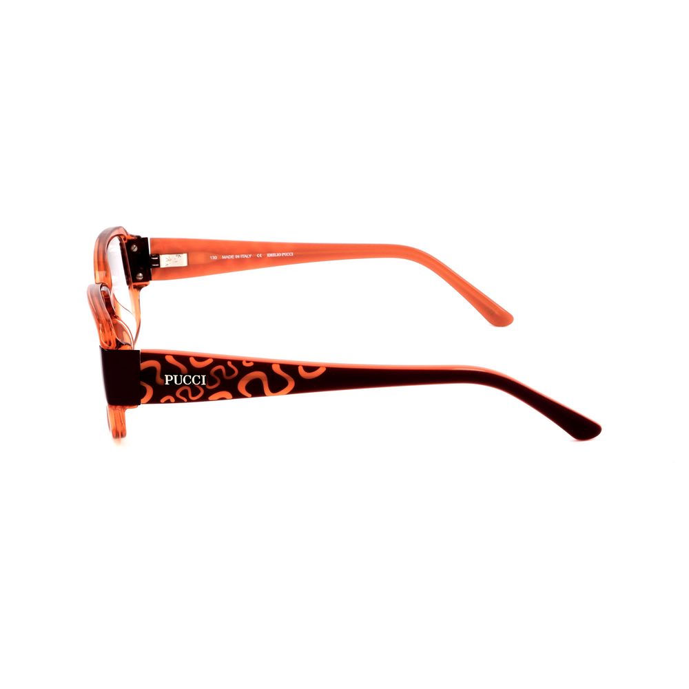 Lunettes en plastique orange Emilio Pucci (montures)