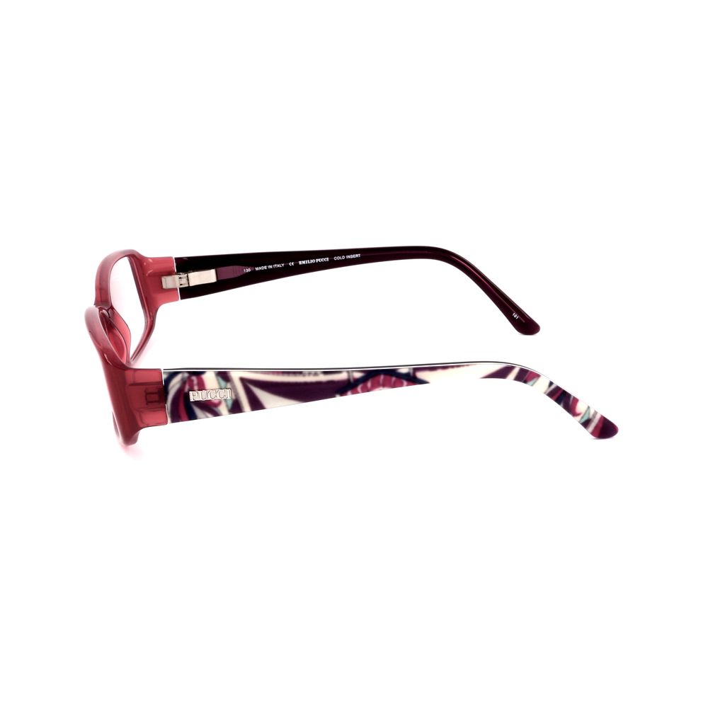 Emilio Pucci Pink Glasses Frames for Women detail view