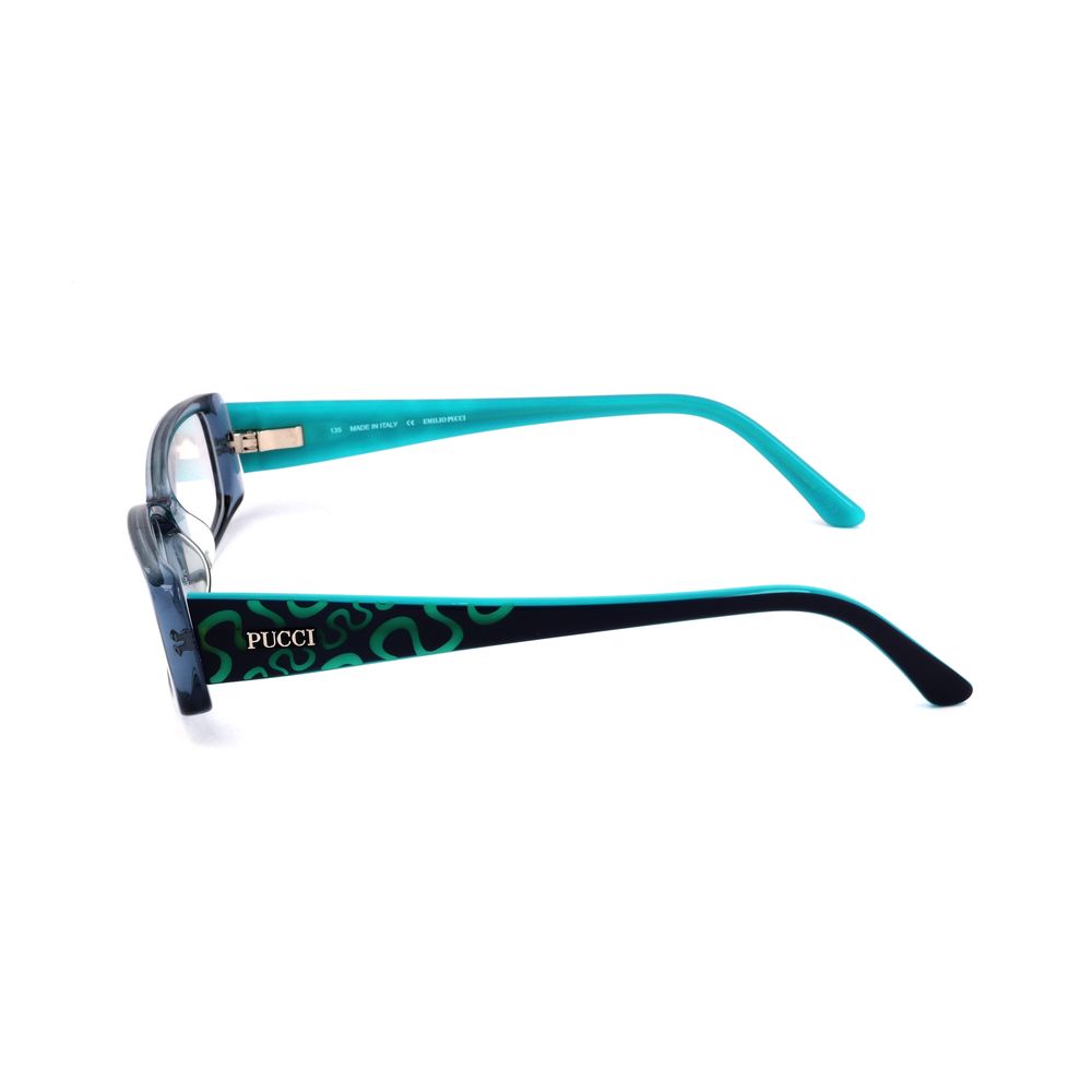 Emilio Pucci Blue Glasses Frames for Women detail view