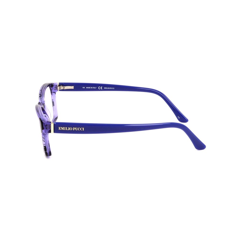Emilio Pucci Blue Glasses Frames for Women detail view