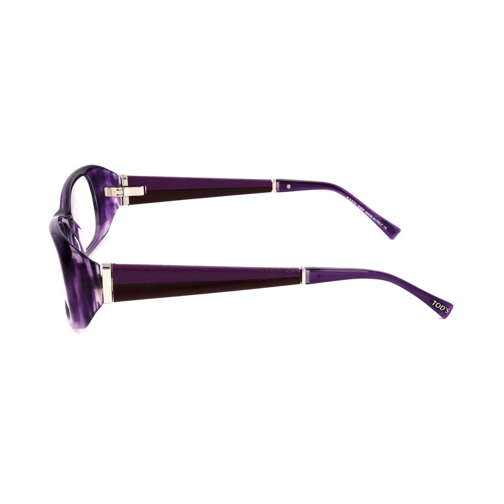 Tod's Purple Glasses Frames for Women detail view