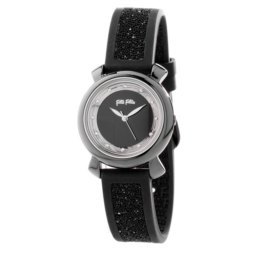 Folli Follie Black Dress Watches for Women