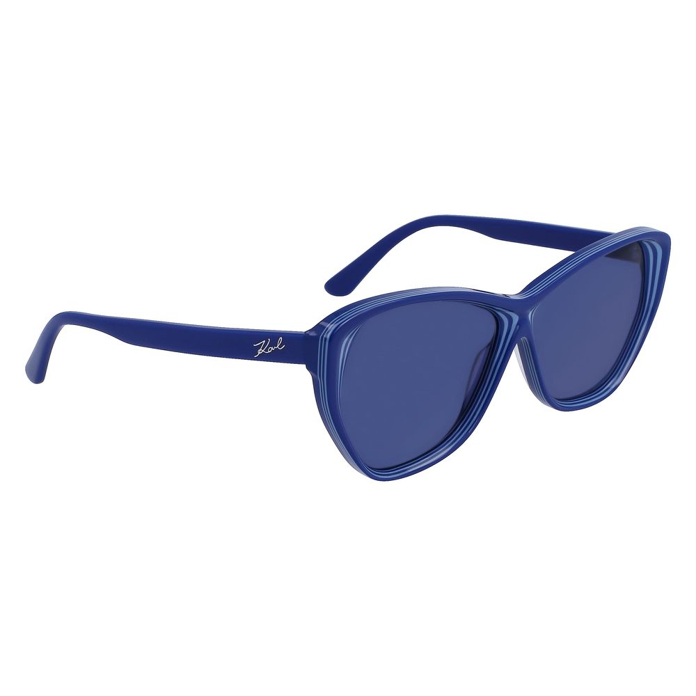 Karl Lagerfeld Blue Sunglasses for Women detail view