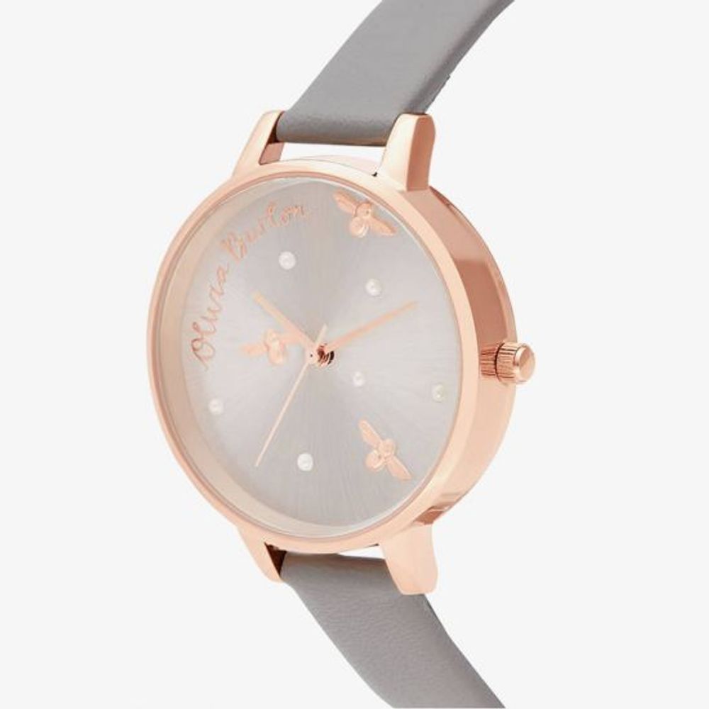 Olivia Burton Grey Dress Watches for Women alternate view