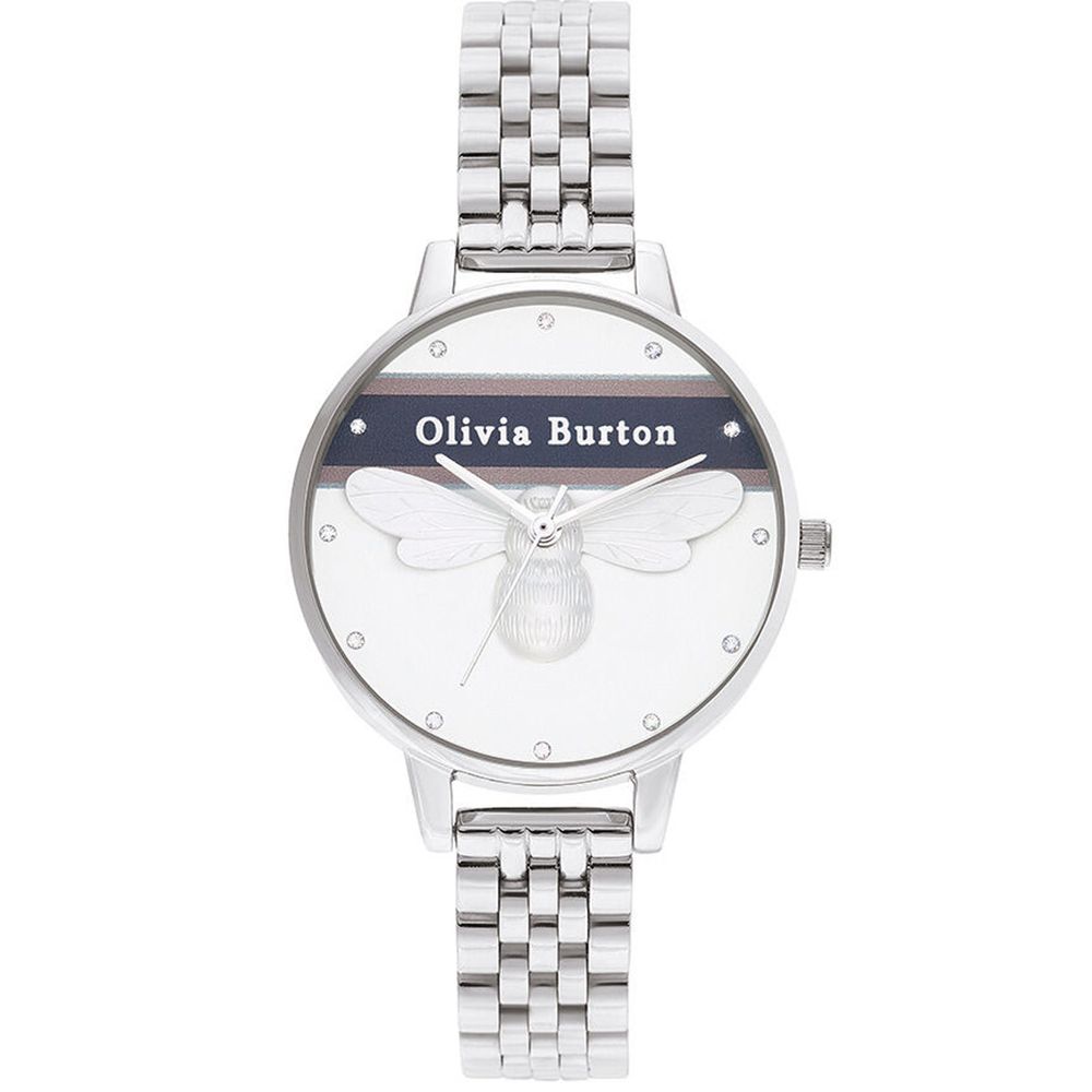 Olivia Burton Silver Dress Watches for Women