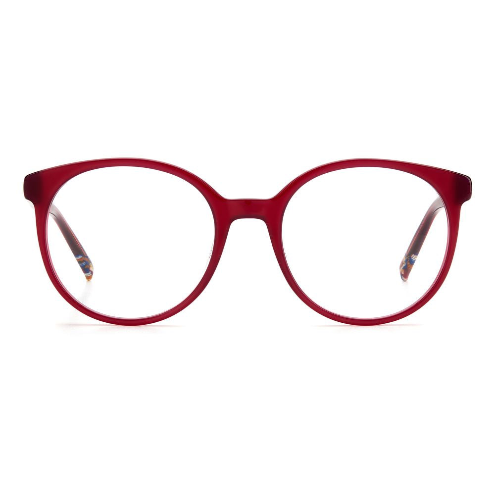 Lunettes en acétate rouge Missoni (montures)