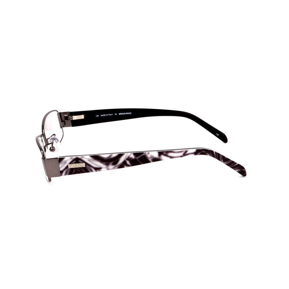 Emilio Pucci Grey Glasses Frames for Women detail view