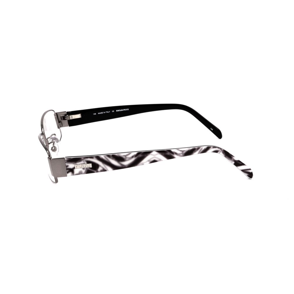 Emilio Pucci Grey Glasses Frames for Women detail view