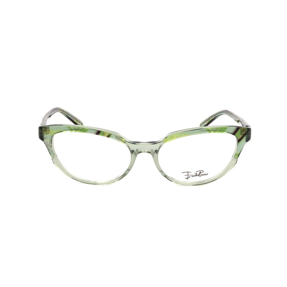 Lunettes en plastique vert Emilio Pucci (Montures)