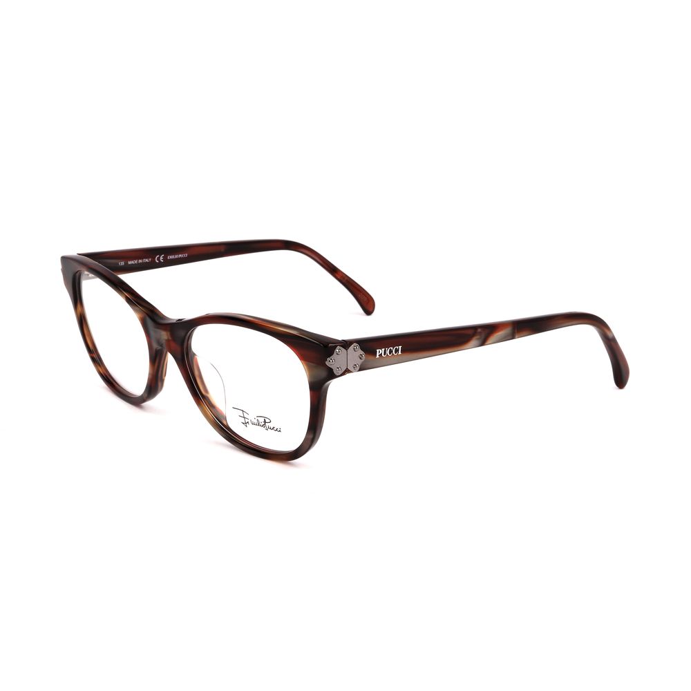 Emilio Pucci Red Plastic Glasses (Frames)