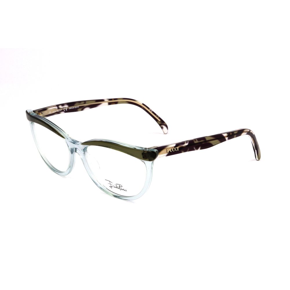 Lunettes en plastique vert Emilio Pucci (montures)