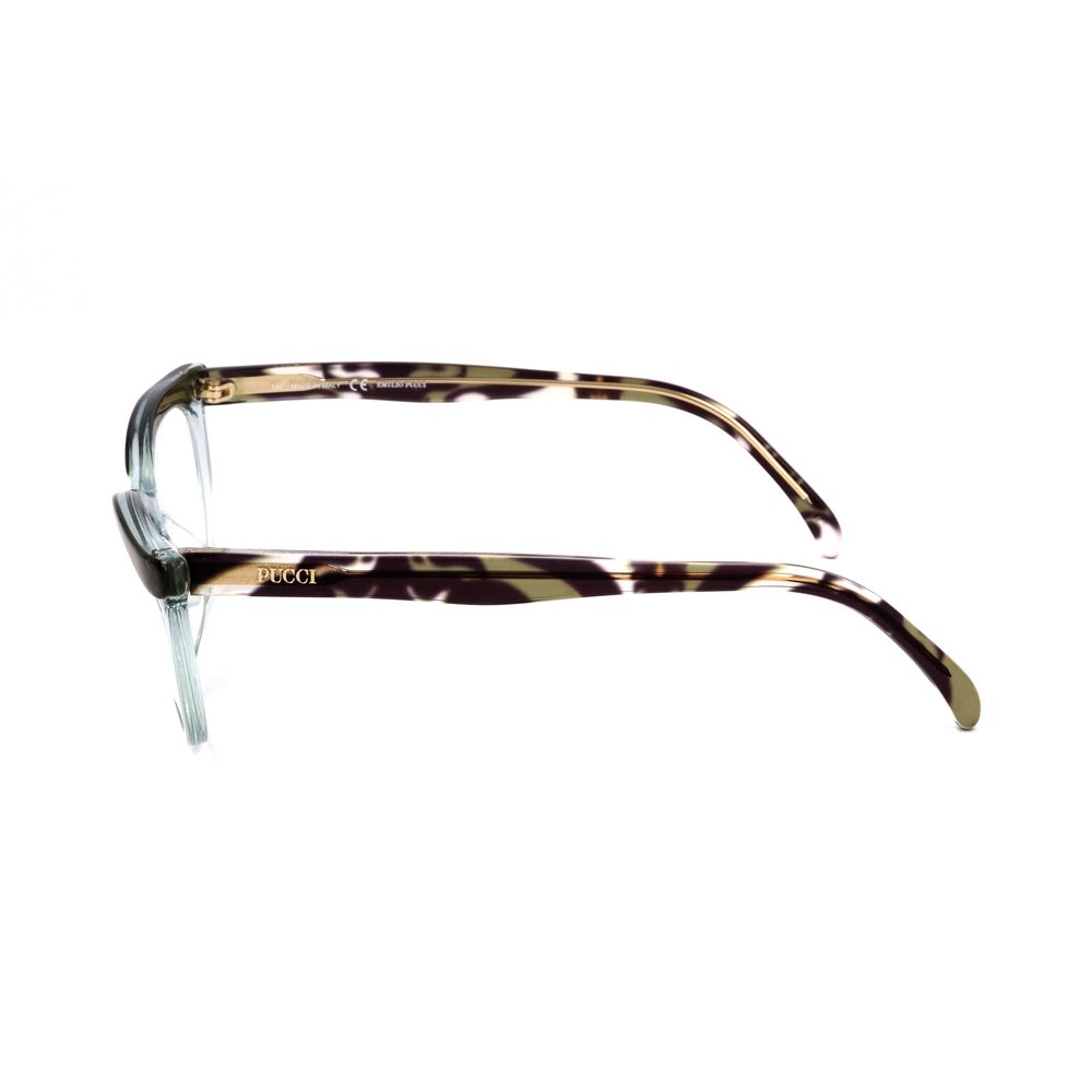 Lunettes en plastique vert Emilio Pucci (montures)