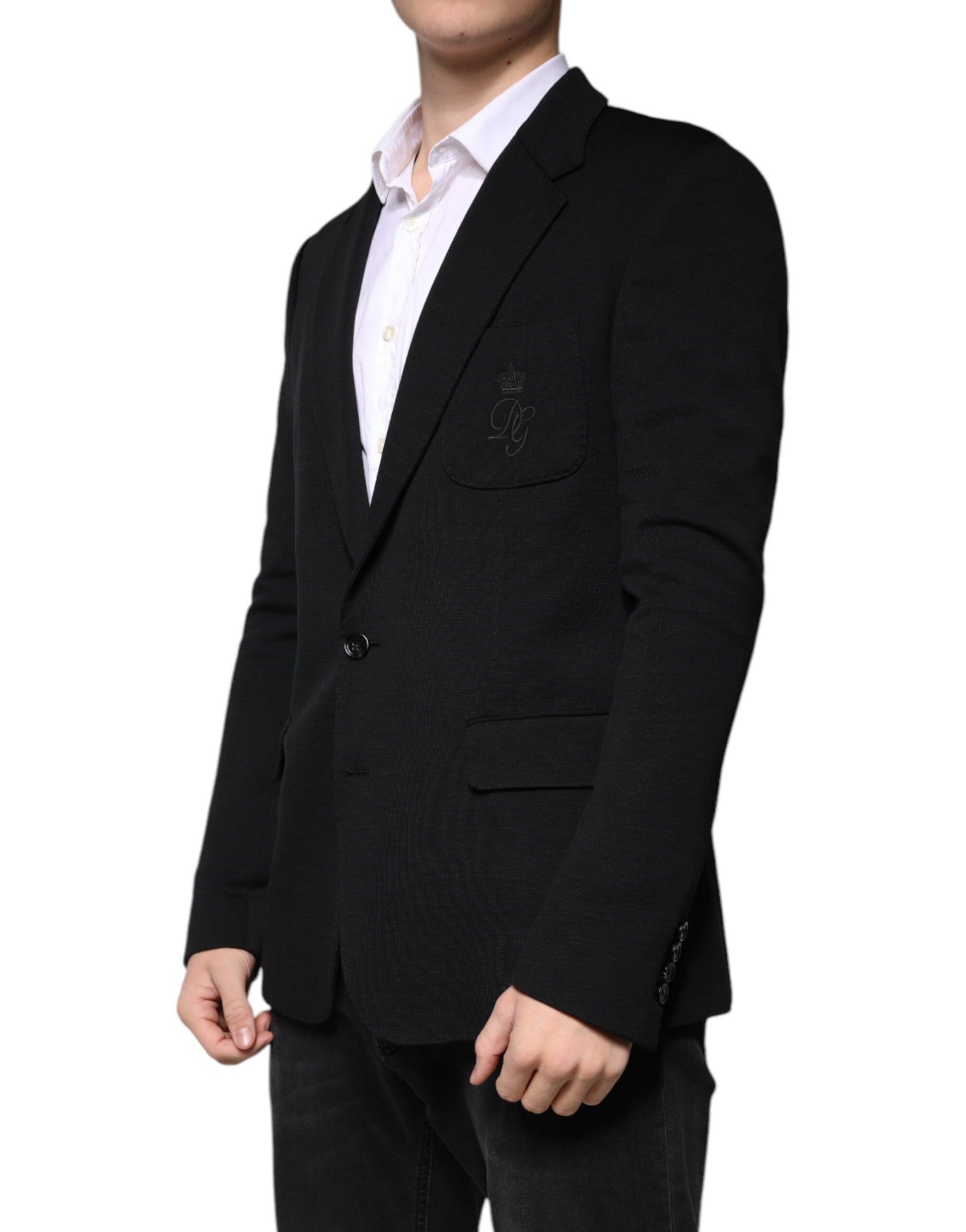 Dolce & Gabbana Black Blazer for Men detail view