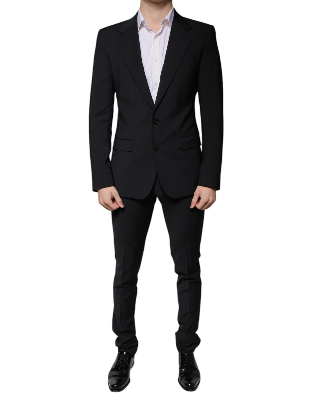 Dolce & Gabbana Black Three Piece Suits for Men