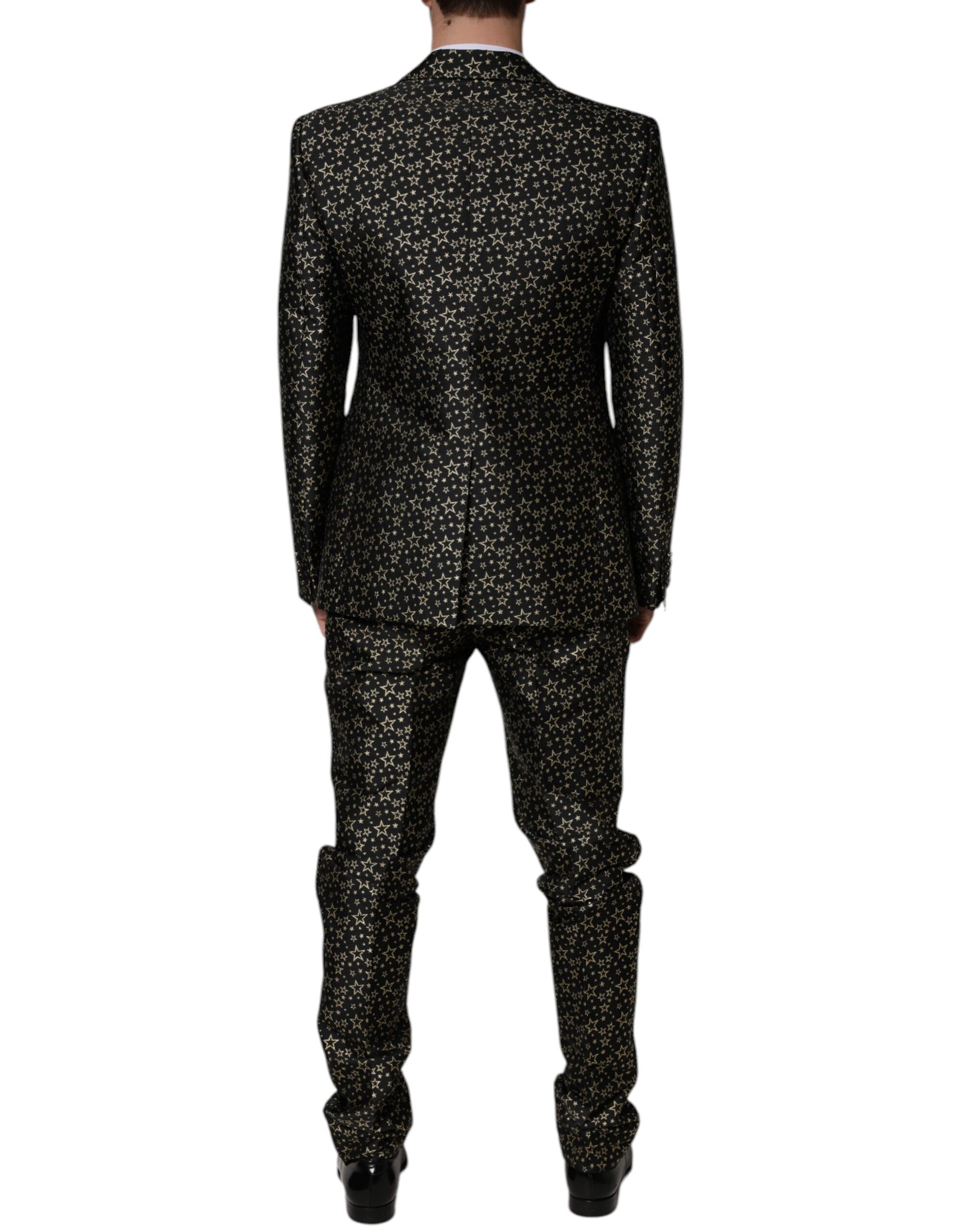 Dolce & Gabbana Black Two Piece Suits for Men detail view