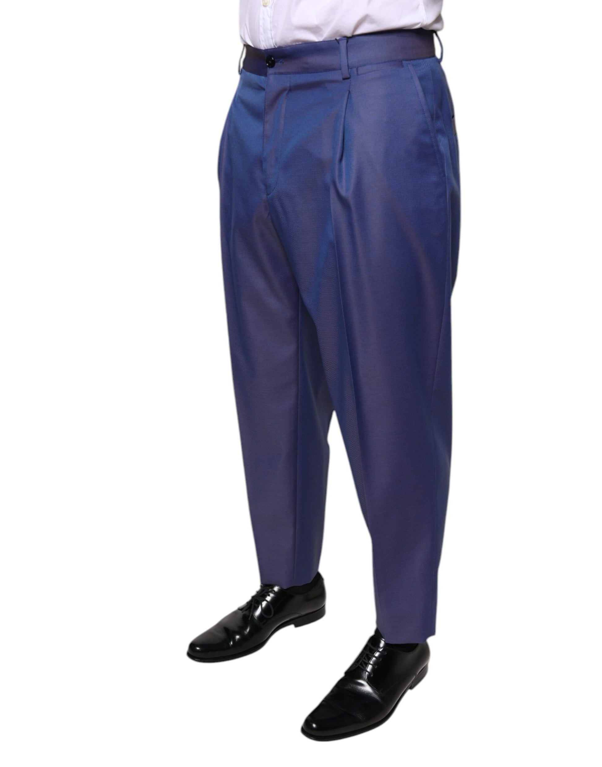 Dolce & Gabbana Blue Dress Pants for Men detail view