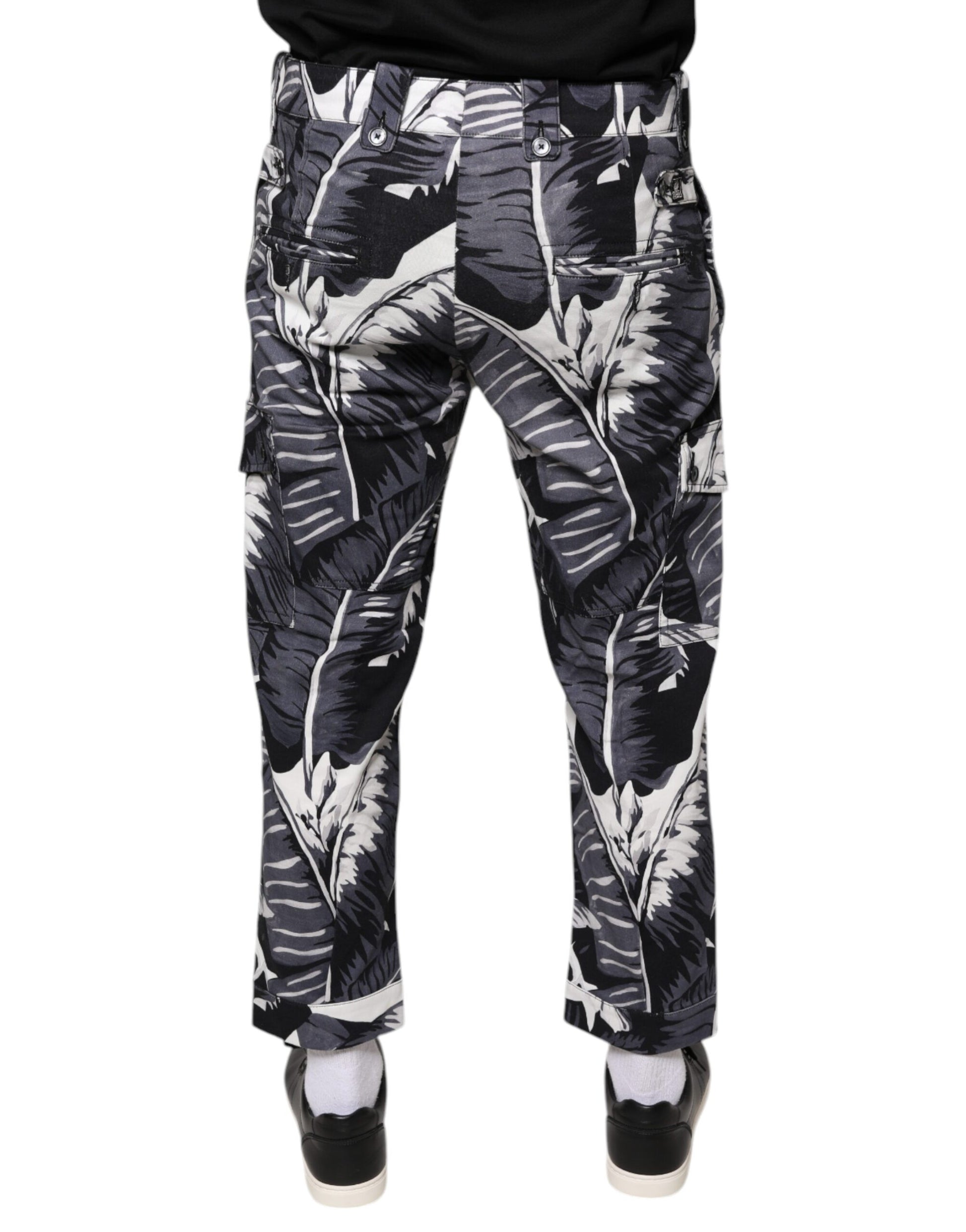 Dolce & Gabbana Grey Casual Pants for Men side view