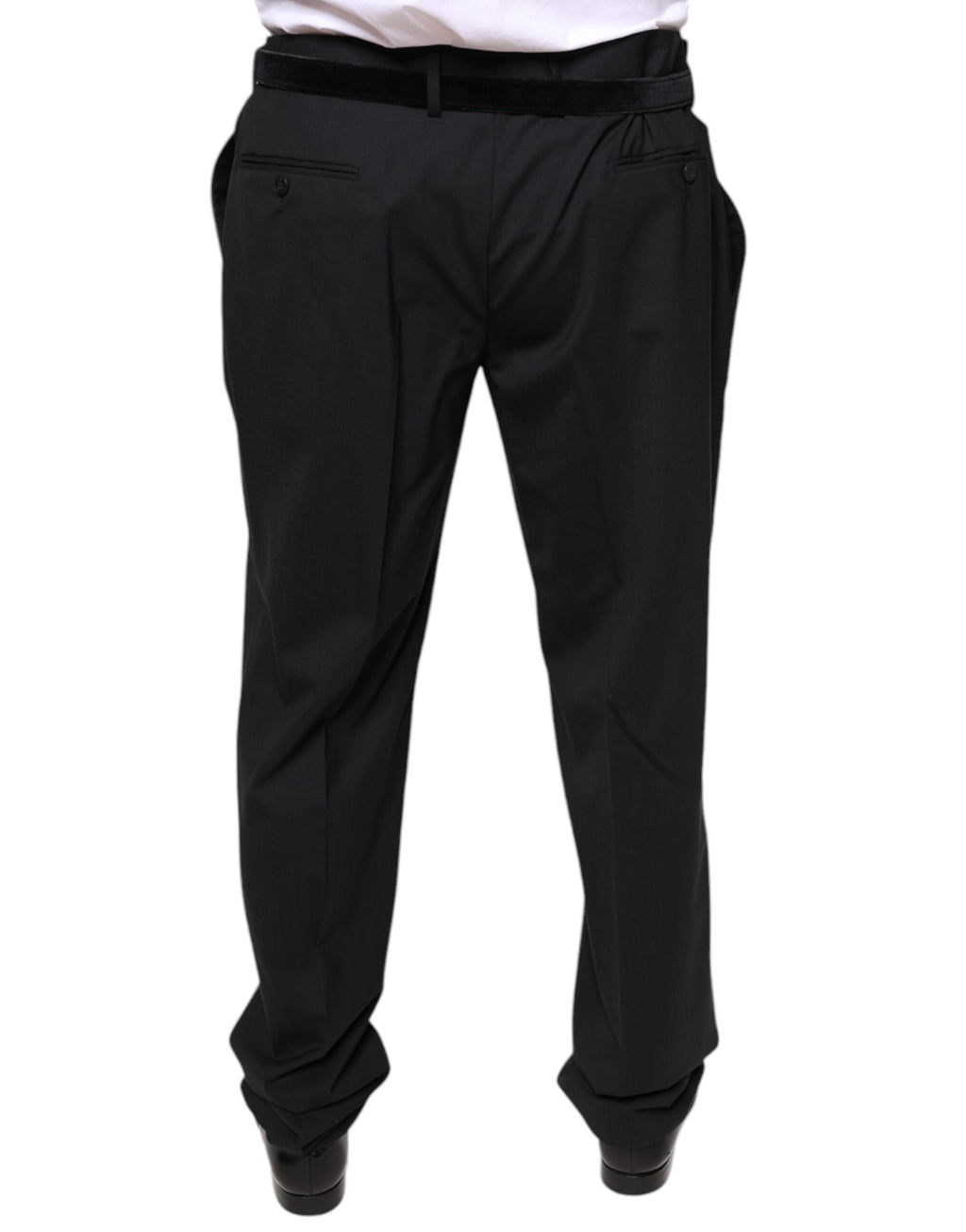 Dolce & Gabbana Black Dress Pants for Men side view