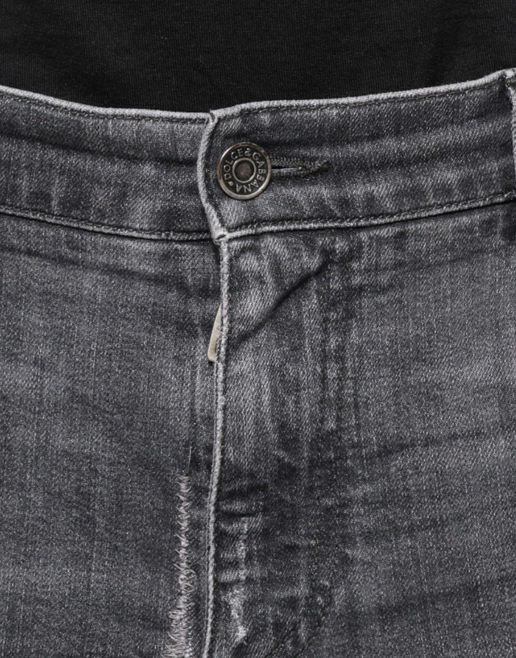 Dolce & Gabbana Grey Skinny Jeans for Men additional view