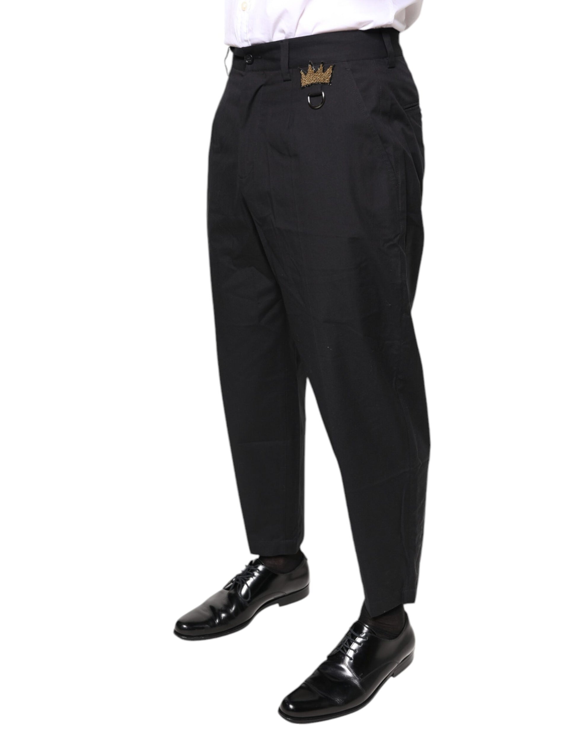 Dolce & Gabbana Black Dress Pants for Men detail view